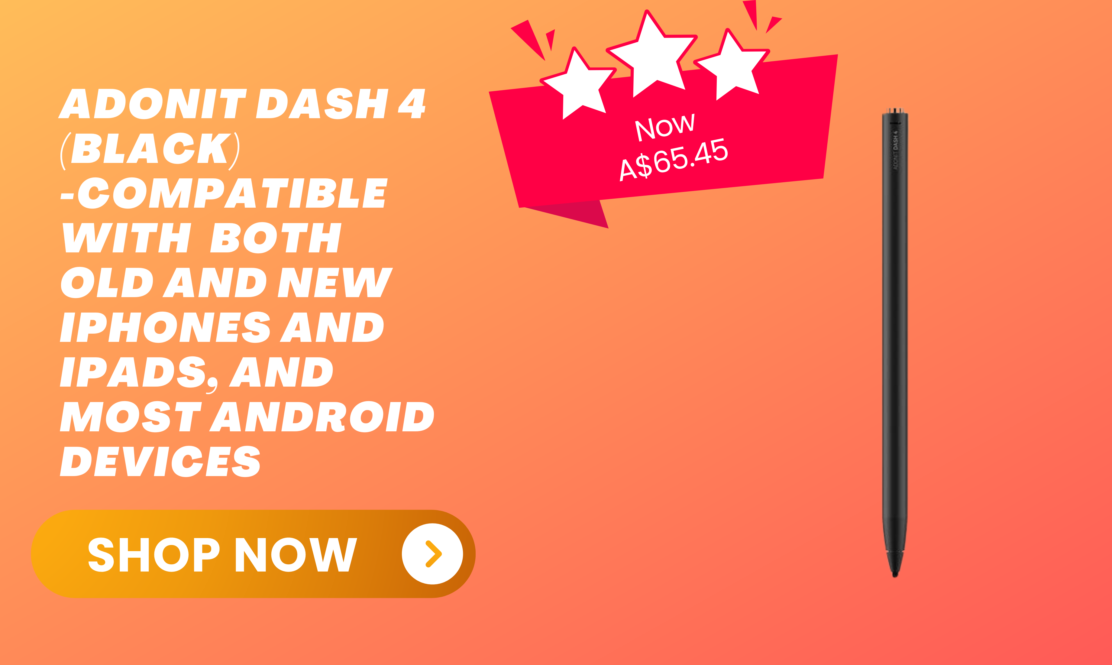 Adonit Dash 4 (Black)