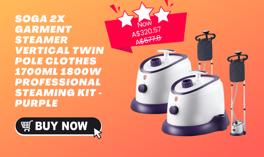 SOGA 2X Garment Steamer (2)