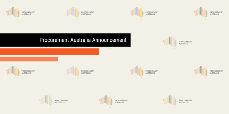 Procurement Australia Announcement