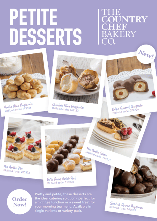 11 - The Country Chef - Petite Desserts