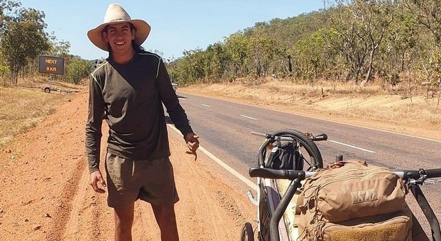 Truckie backs 3900km charity walk