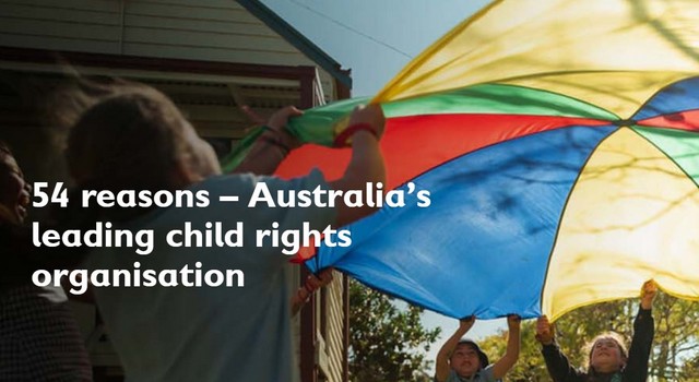 Save Children Australia rebrands as 54 reasons