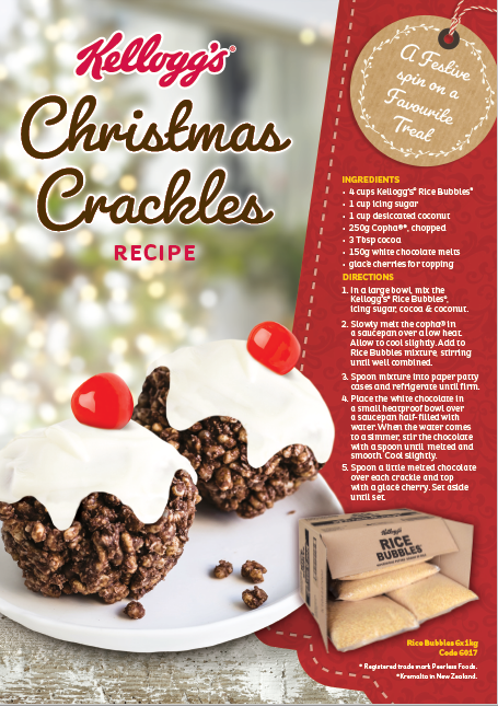 6. Kellogs Christmas Crackle