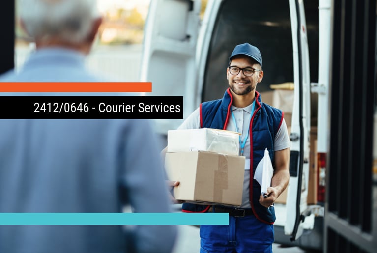 New Contract: 2412/0646 – Courier Services