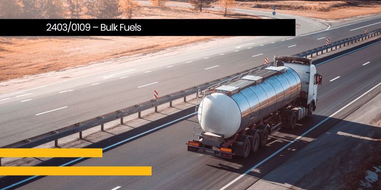 Contract Extension: 2403/0109 Bulk Fuels