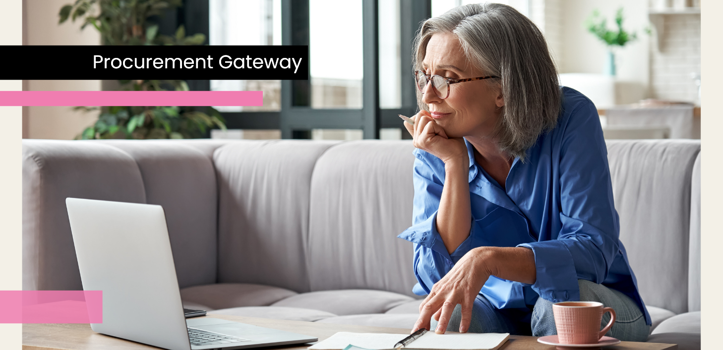 Procurement Gateway Landing Page Header