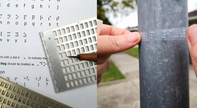 Researchers 'braille bomb' Melbourne