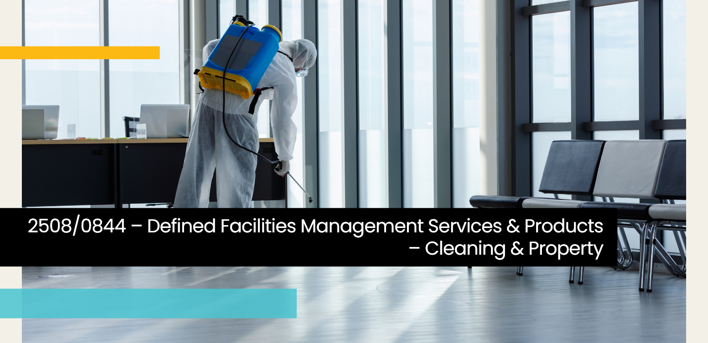 Defined Facilities Management Services & Products – Cleaning & Property Header Image