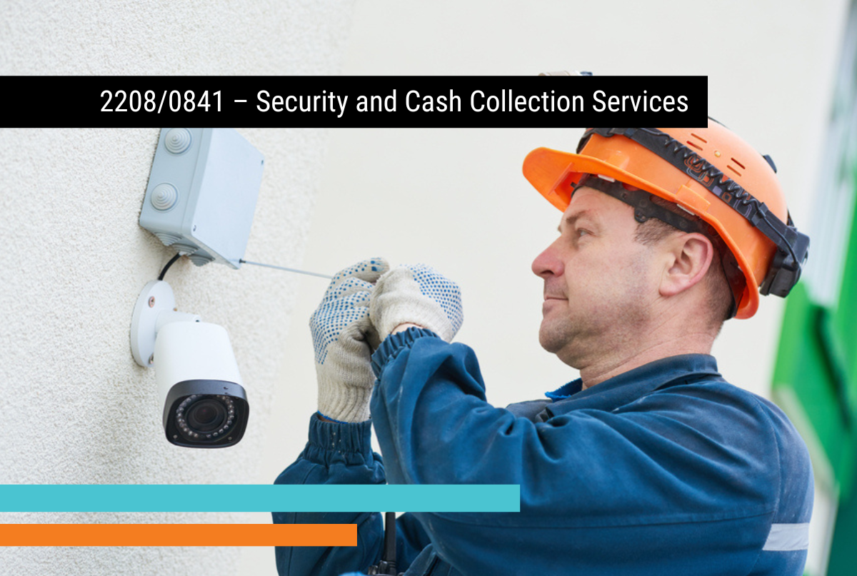 Contract Extension: 2208/0841 – Security and Cash Collection Services