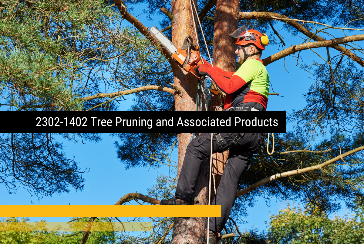 Contract Extension: 2302/1402 — Tree Pruning and Associated Products