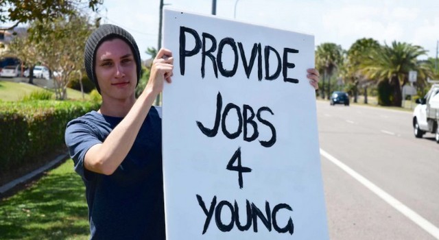 One in three young unemployed or underemployed