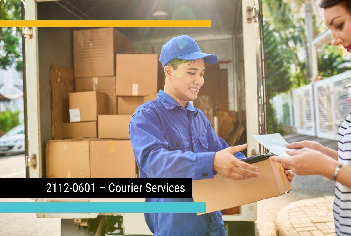 Contract Extension: 2112/0601 – Courier Services First and Final Extension