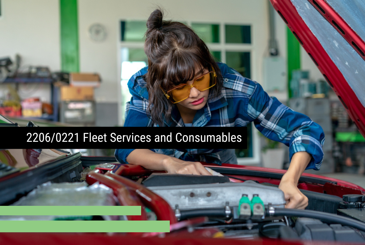 Contract Extension: 2206/0221 - Fleet Services & Consumables - Second Extension
