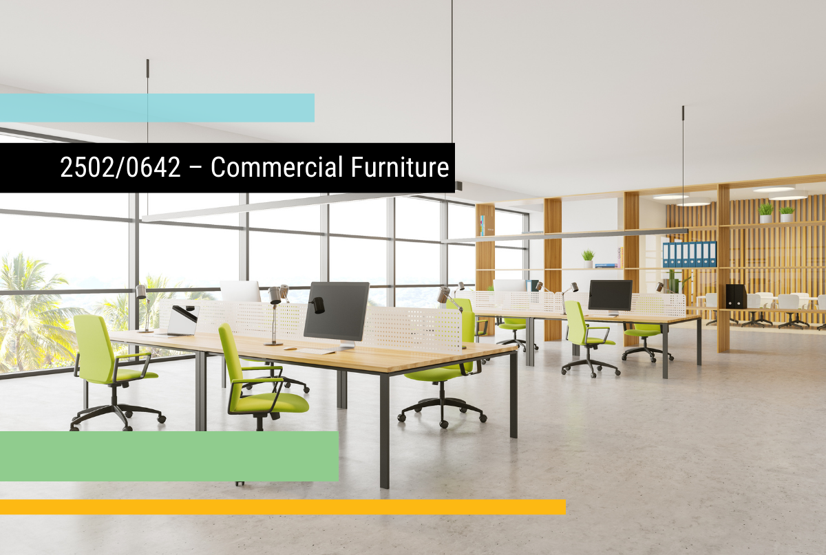 Award of Contract: 2502/0642 — Commercial Furniture