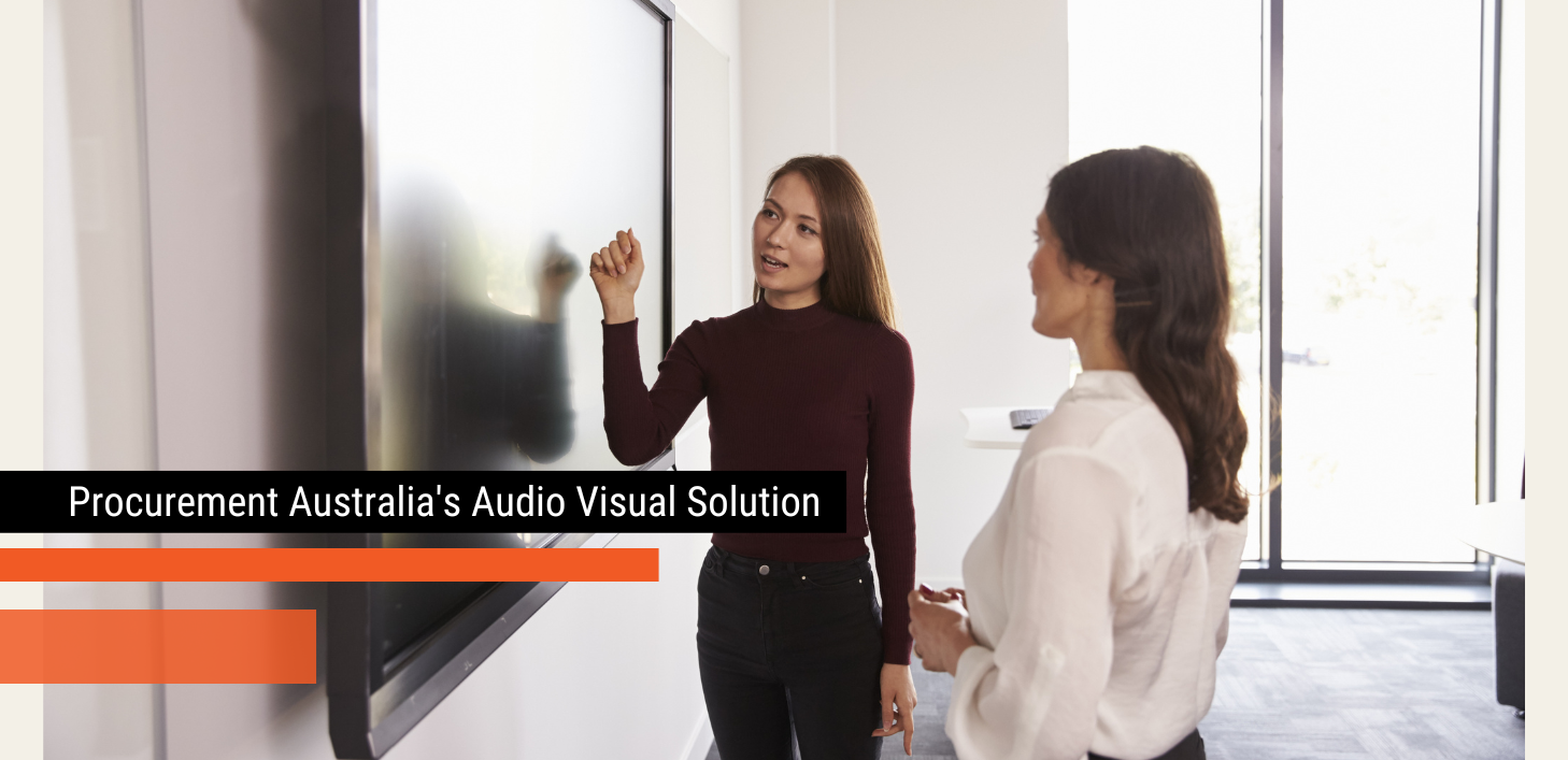 Audio Visual Landing page header