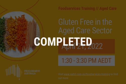 Foodservices Gluten Free Completed
