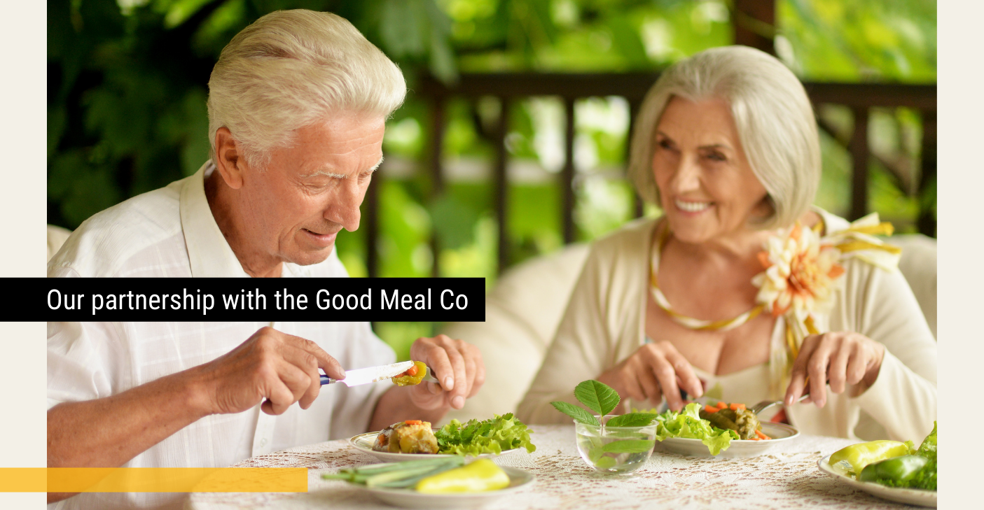 Good Meal Landing page header