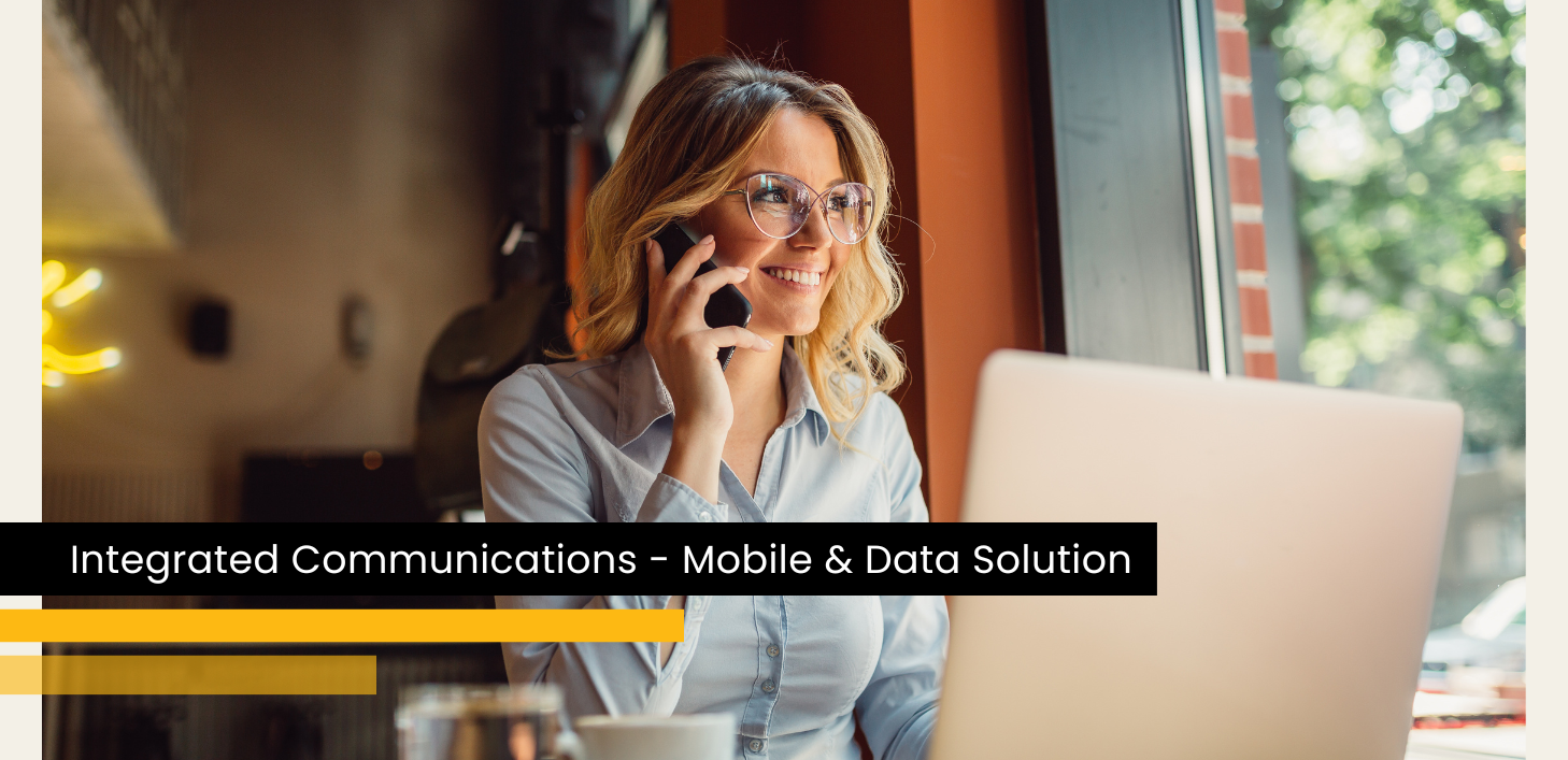 Mobile & Data Landing Page Header