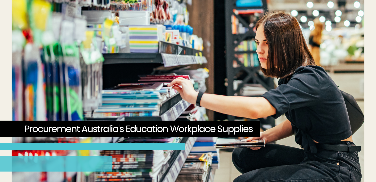 Workplace Supplies for Education Landing Page